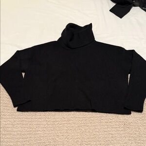 Vici Classic Black Turtleneck Sweater